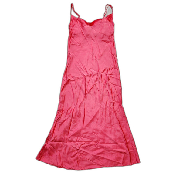Zara Women’s Pink Satin Effect Slip Dress size M - Picture 5 of 11